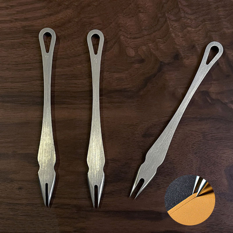 Leatherwork Projects - 1Pc Leather Shallow Slot Edge Linear