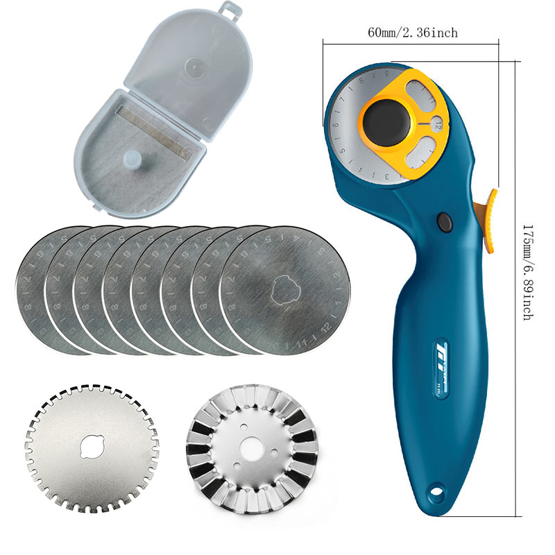 Leatherwork Accessories - Rotary Cutter Patchwork Leathercraft Roller Tool