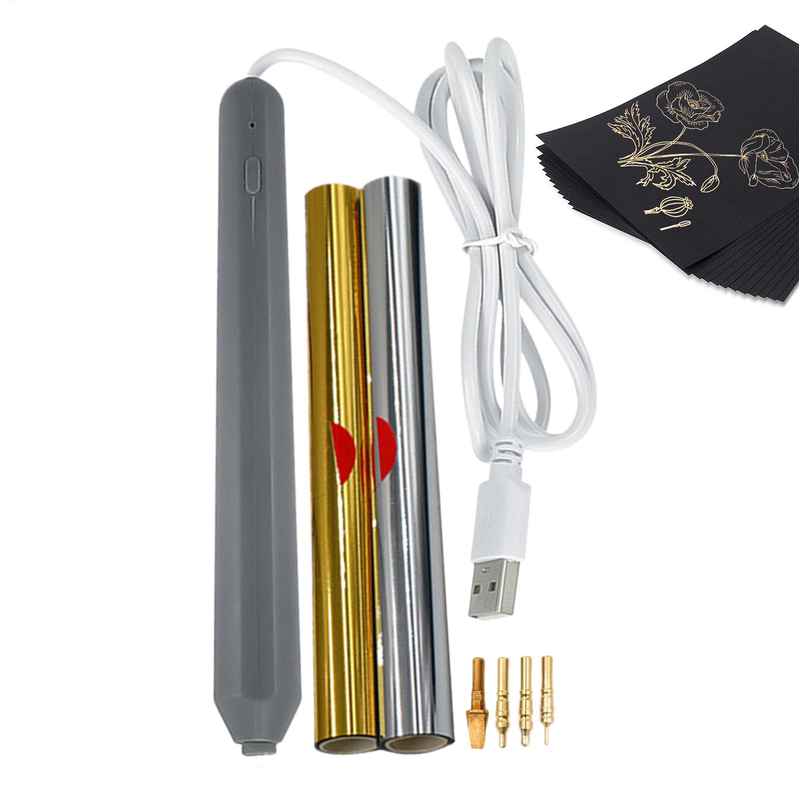 Leatherwork Projects - Hot Foil Pen Stamping Tool with