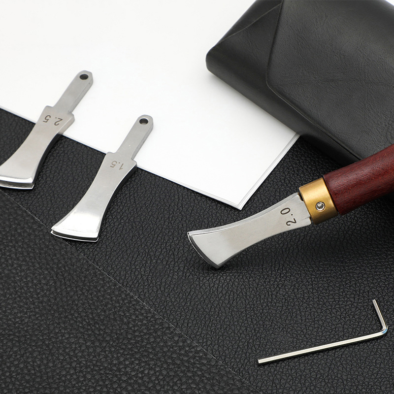 Leatherwork Accessories - Leather Edge Creaser Tool Stainless Steel