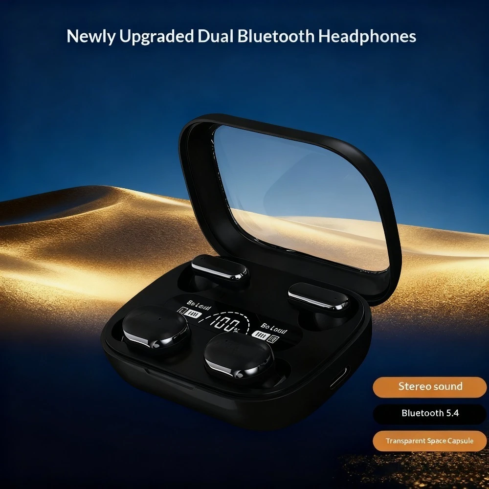 Leveling Leatherworking - Wireless Earbuds Noise Cancellation HD HIFI
