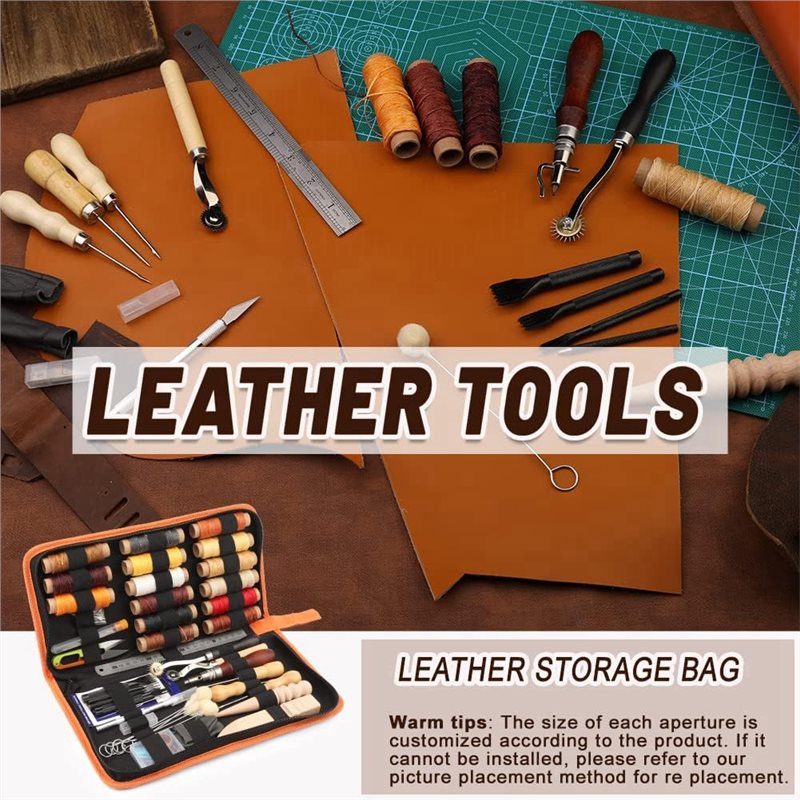 Beginner Leatherwork Kit - JHD For Leather Working Tools Kit
