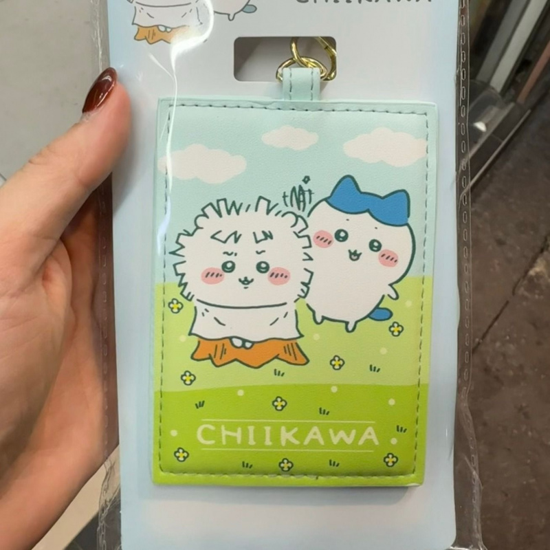 Leatherworking Items - Chiikawa Anime Print PU Card Holder