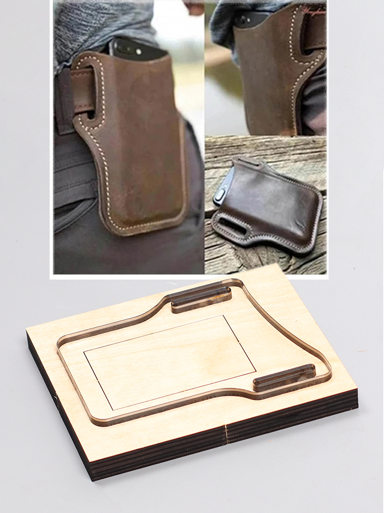 waist cell phone bag Leather C - огляд і ціна Leatherwork Accessories