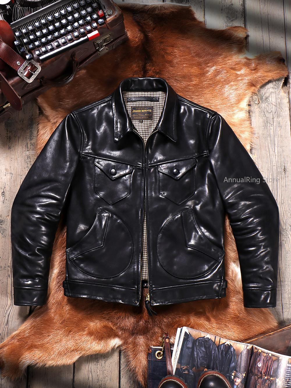 Full Grain Batik Vegetable Tan - огляд і ціна Leather Work Jacket
