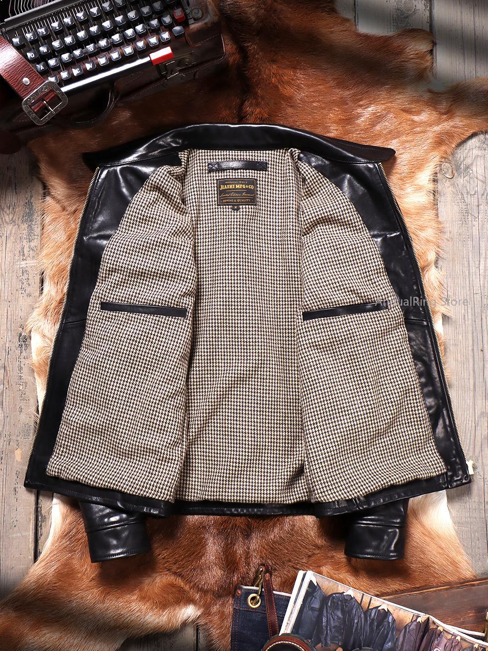 Full Grain Batik Vegetable Tan - огляд і ціна Leather Work Jacket
