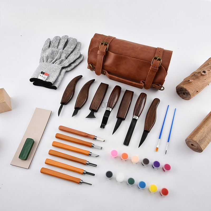 Wood Carving Kit Deluxe Handma - огляд і ціна Beginner Leatherwork Kit
