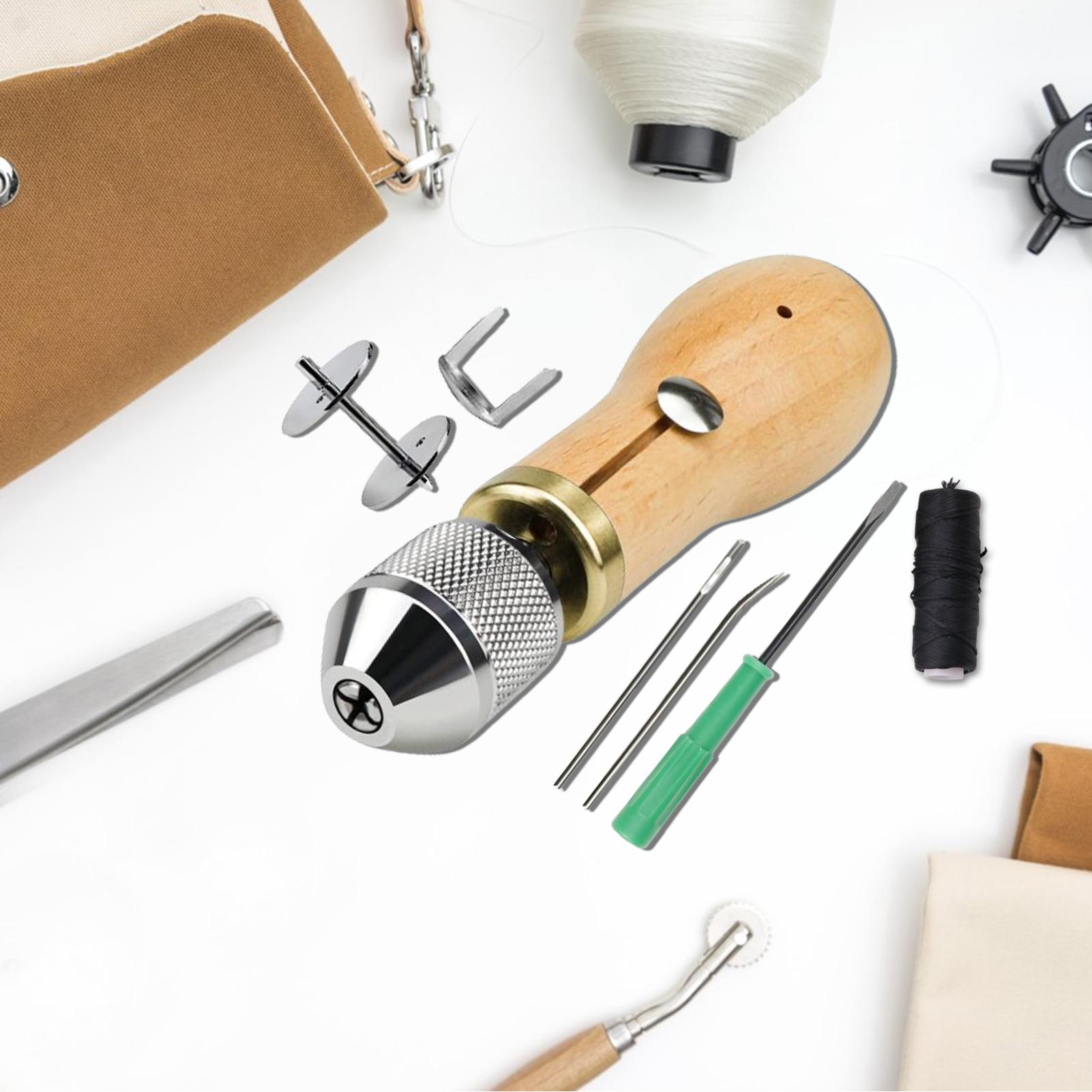 Leather Working Tool Kit Uphol - огляд і ціна Beginner Leatherwork Kit