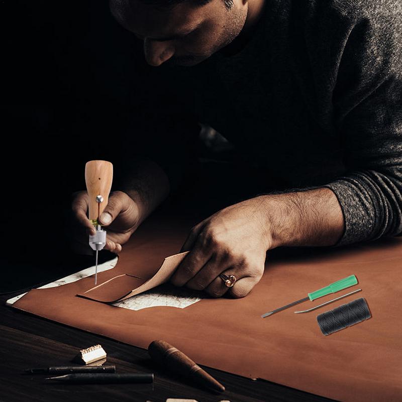 Leather Working Tool Kit Uphol - огляд і ціна Beginner Leatherwork Kit