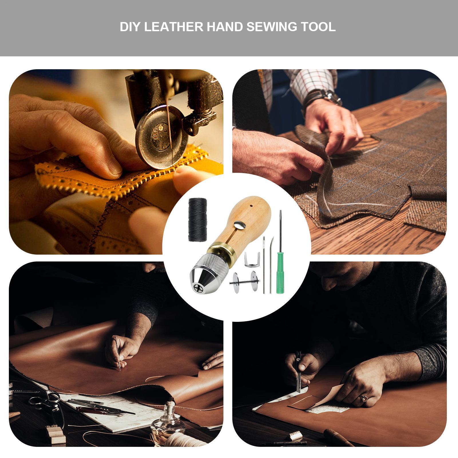 Leather Working Tool Kit Uphol - огляд і ціна Beginner Leatherwork Kit