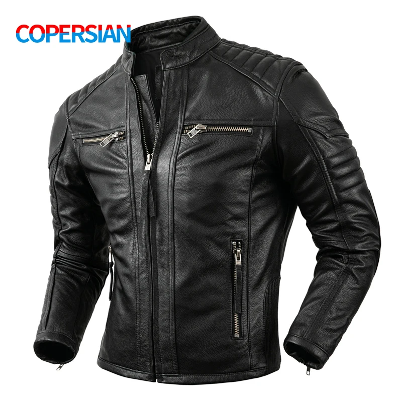 2023 New Motorcycle Causal Vin - огляд і ціна Leather Work Jacket
