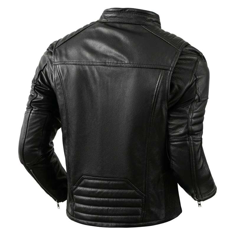 2023 New Motorcycle Causal Vin - огляд і ціна Leather Work Jacket