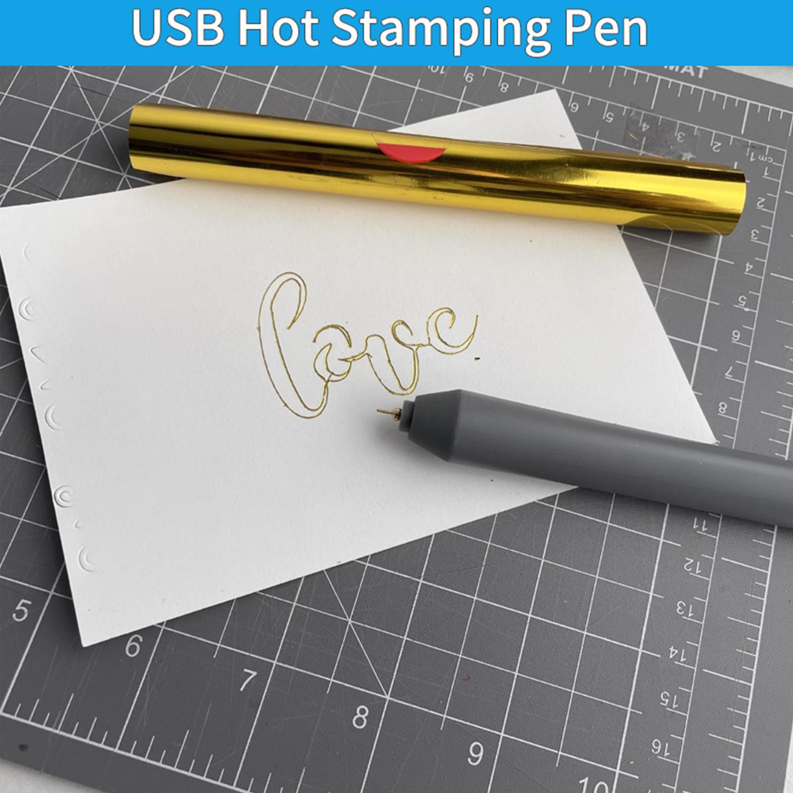 Hot Foil Pen Stamping Tool wit - огляд і ціна Leatherwork Projects