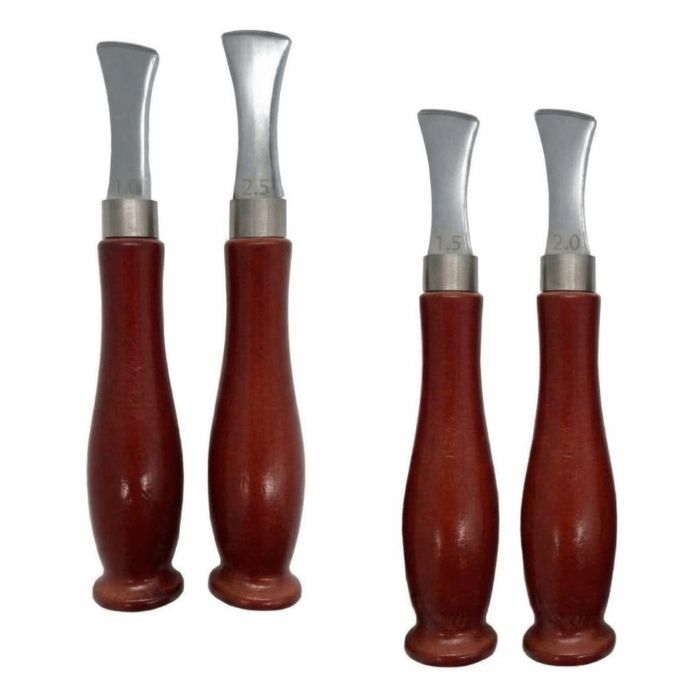 4pcs Precision Beveler Leather - огляд і ціна Leatherwork Edge Creaser