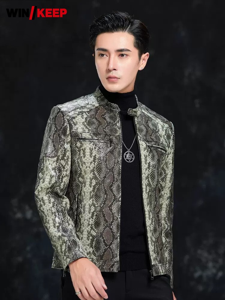 Spring Men Snake Pattern Sheep - огляд і ціна Leatherwork Patterns Free