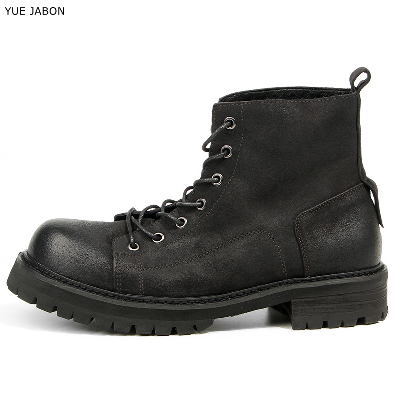Cow Men Ankle Boots Genuine Le - огляд і ціна Vintage Leatherwork