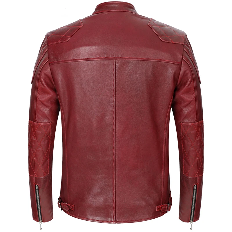 100% Genuine Soft Sheepskin Ta - огляд і ціна Leather Work Jacket