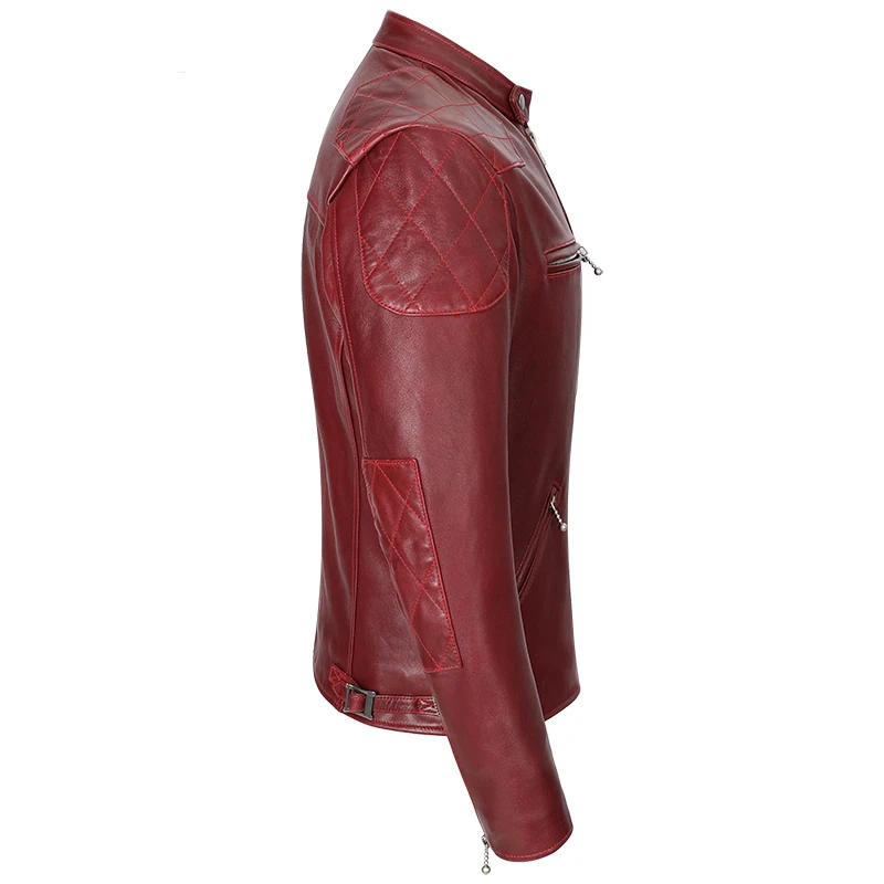 100% Genuine Soft Sheepskin Ta - огляд і ціна Leather Work Jacket