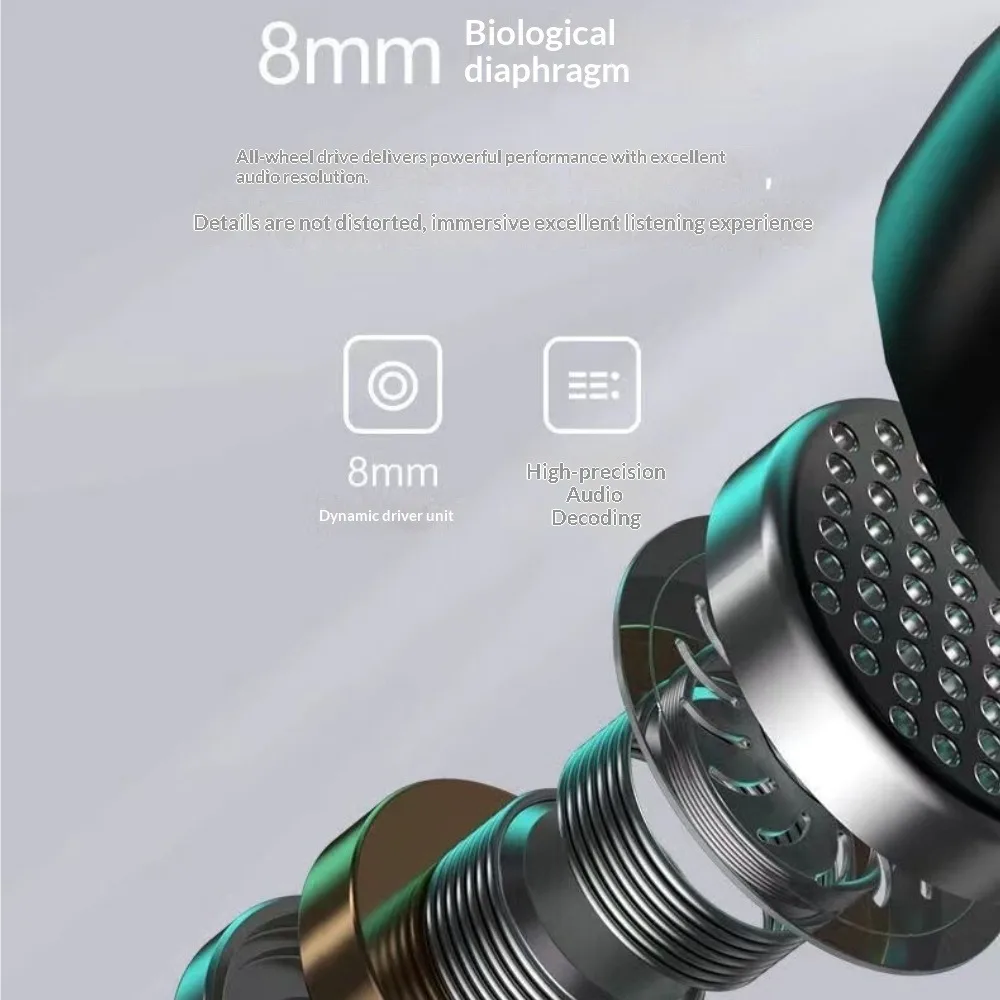 Wireless Earbuds Bluetooth 5.3 - огляд і ціна Leveling Leatherworking