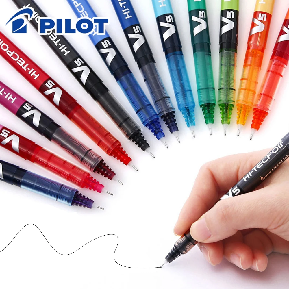 3pcs Japan PILOT Gel Pens Stra - огляд і ціна Pilot Pen V5