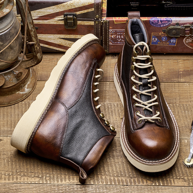 Men's Short Toe Work Boots, Am - огляд і ціна Vintage Leatherwork