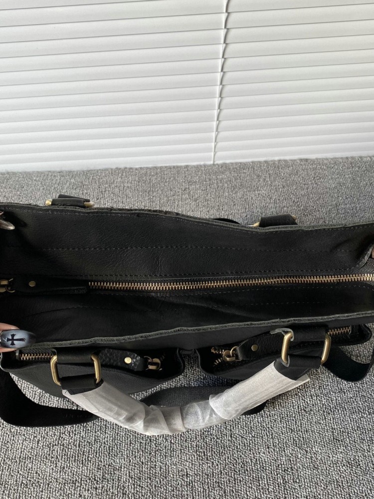 Vintage Cowskin Mens Briefcase - огляд і ціна Vintage Leatherwork