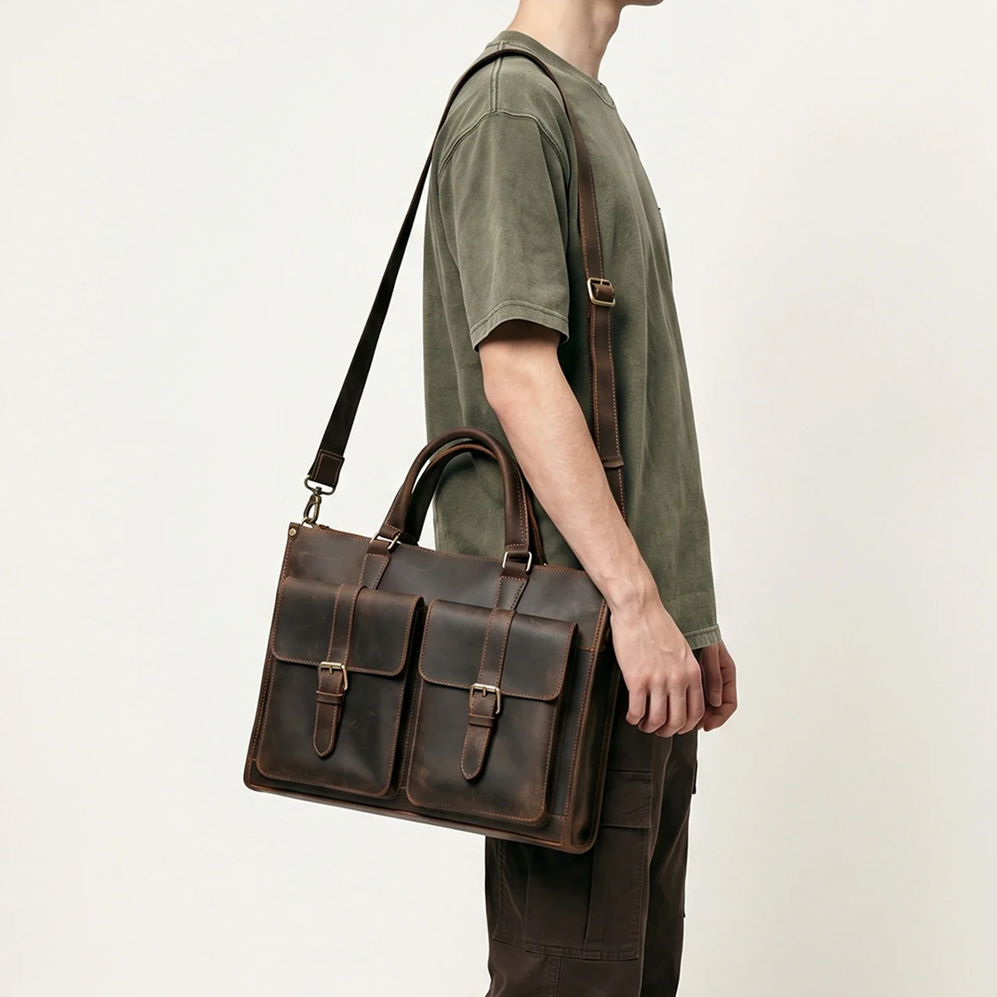 Vintage Genuine Leather Men Cr - огляд і ціна Vintage Leatherwork