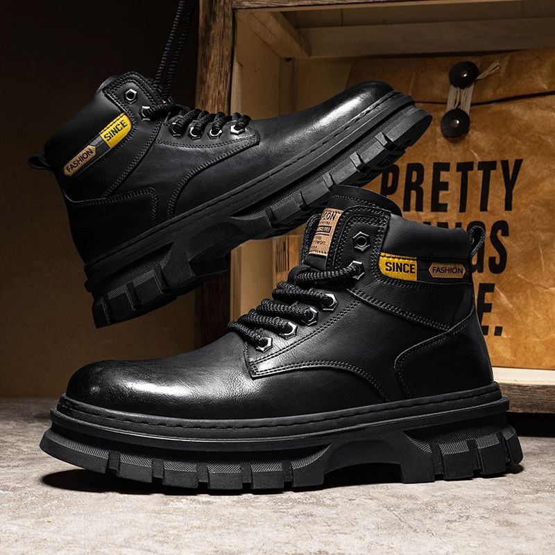 Vintage Men Platform Ankle Boo - огляд і ціна Vintage Leatherwork