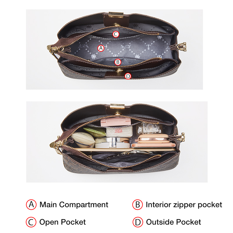 FOXER Women's Shoulder Bag PVC - огляд і ціна Vintage Leatherwork