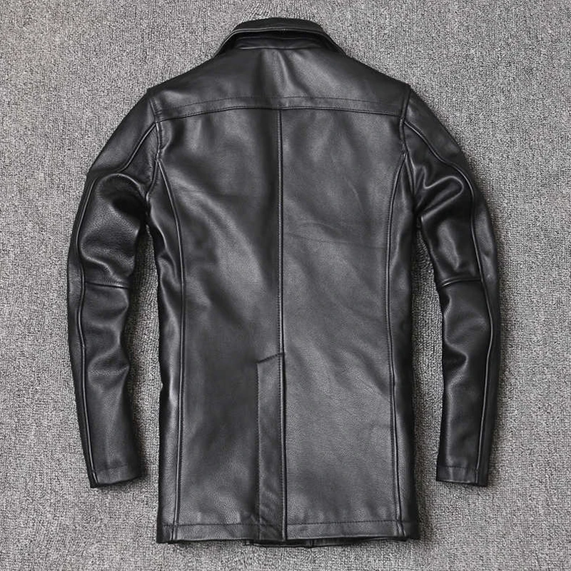 Genuine Leather Jacket Men's T - огляд і ціна Leather Work Jacket