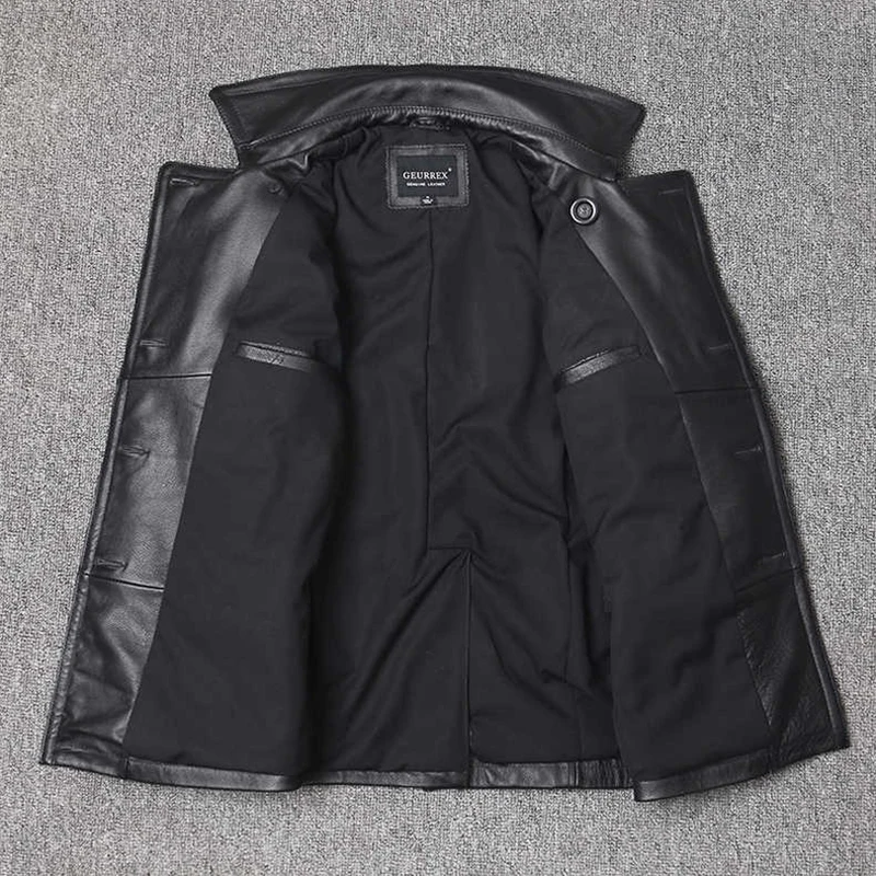 Genuine Leather Jacket Men's T - огляд і ціна Leather Work Jacket