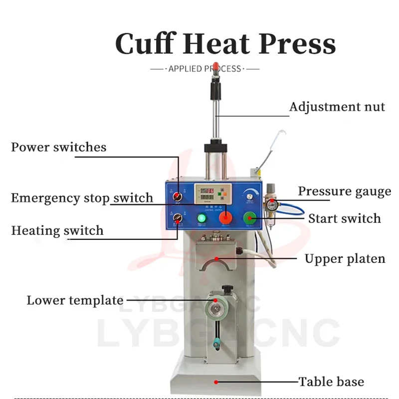 Pneumatic Automatic Heat Press - огляд і ціна Leatherwork Press