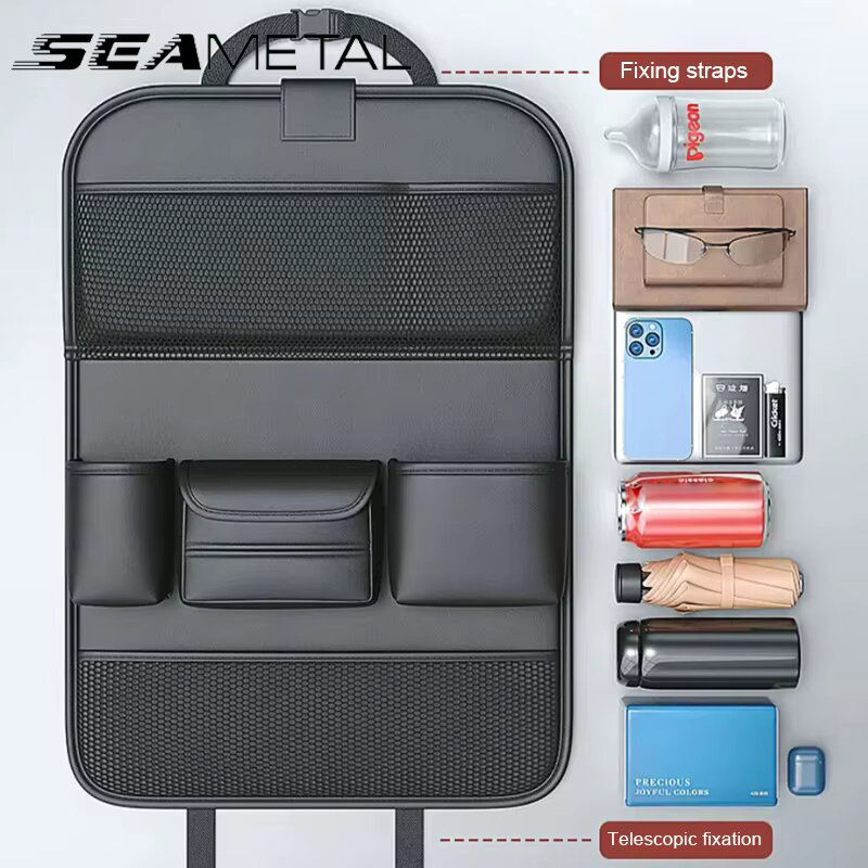 SEAMETAL Car Seat Back Organiz - огляд і ціна Leatherwork Desk