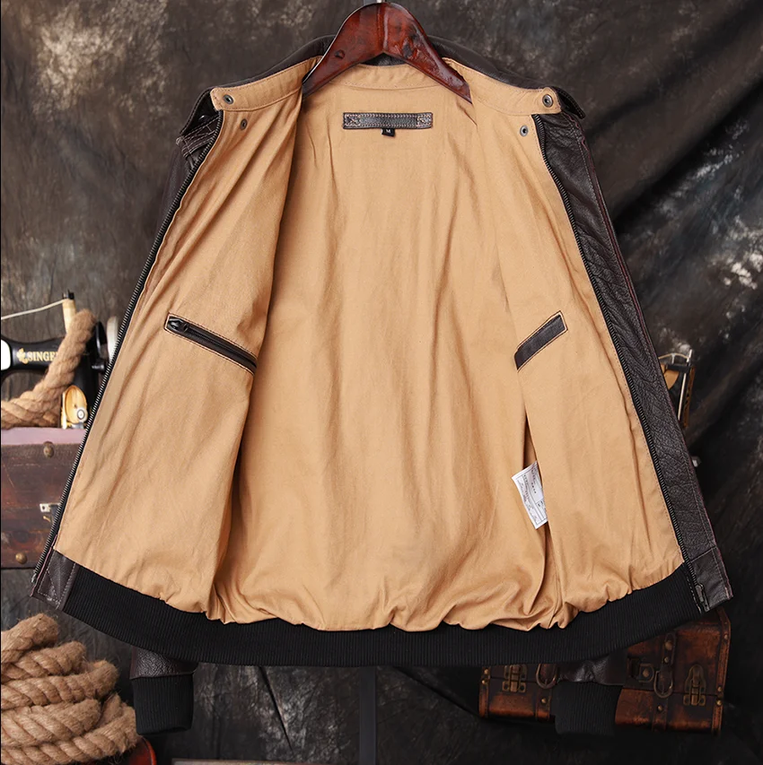 Bomber A2 Pilot Genuine Leathe - огляд і ціна Leather Work Jacket