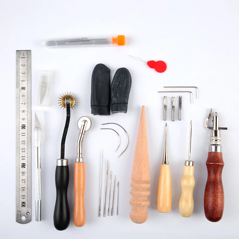 Leather Working Tools Set For  - огляд і ціна Beginner Leatherwork Kit