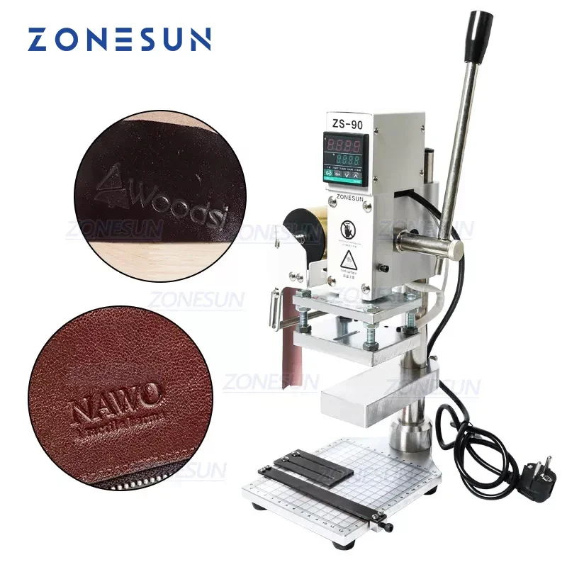 ZONESUN Two Work Plate Manual  - огляд і ціна Leatherwork Press