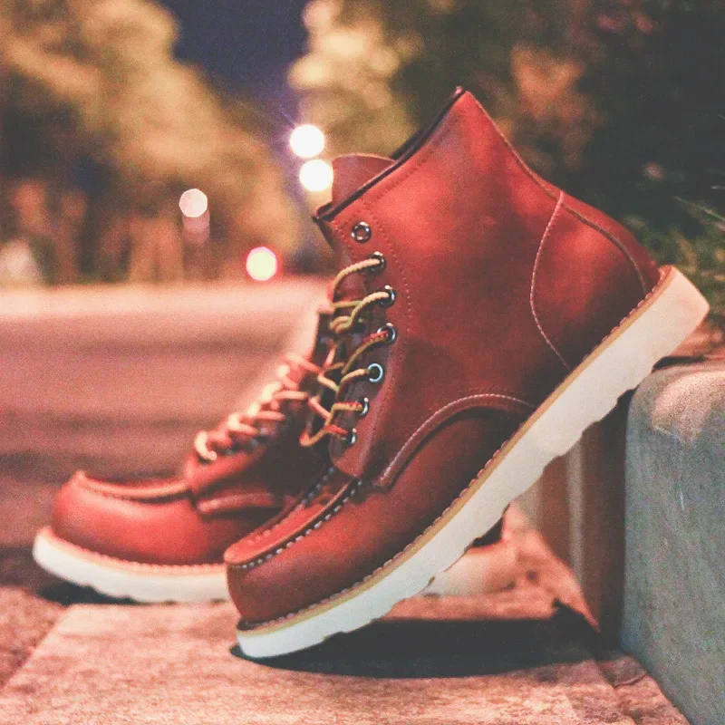 Genuine Leather Men's Boots Vi - огляд і ціна Leatherwork Projects