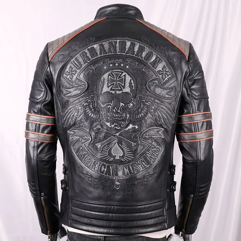 Genuine Leather Jacket For Men - огляд і ціна Leather Work Jacket