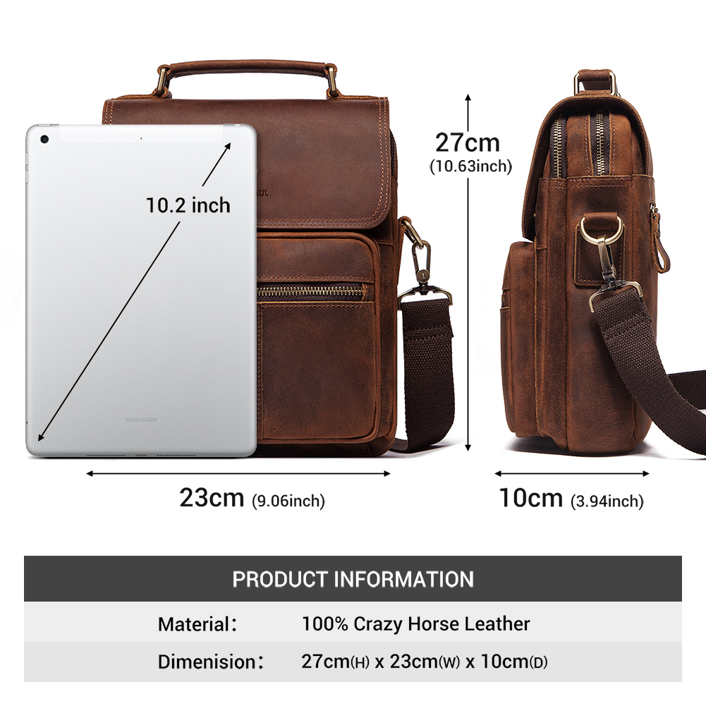 HUMERPAUL Genuine Leather Men' - огляд і ціна Vintage Leatherwork