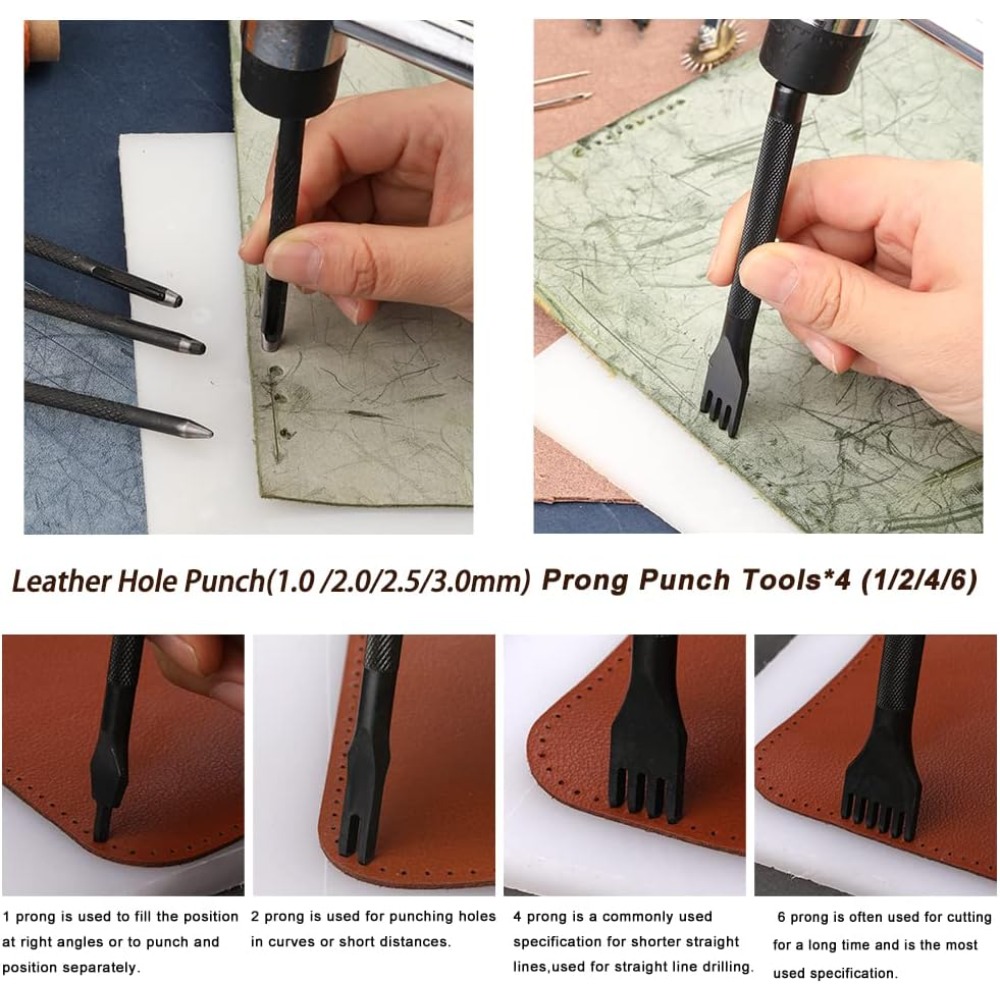 Leather Working Tools Practica - огляд і ціна Beginner Leatherwork Kit