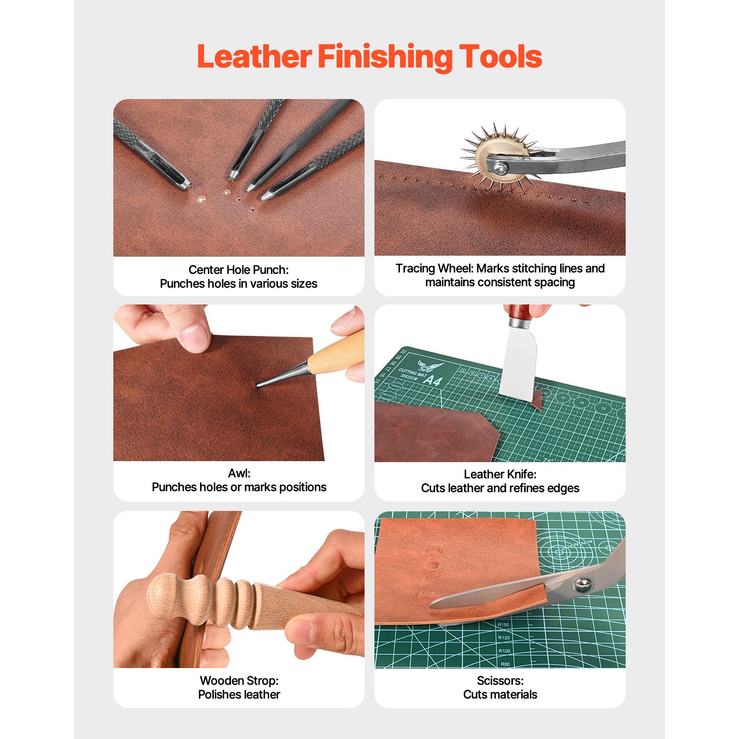 Leather Working Tools Kit, 92  - огляд і ціна Beginner Leatherwork Kit