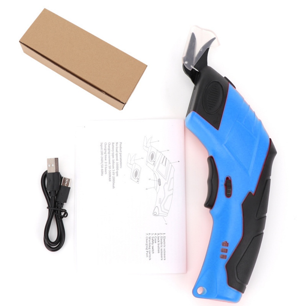 3.6V Electric Scissors Fabric  - огляд і ціна Leatherwork Projects