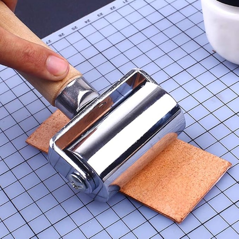3 Size Leather Edge Roller Cre - огляд і ціна Leatherwork Edge Creaser