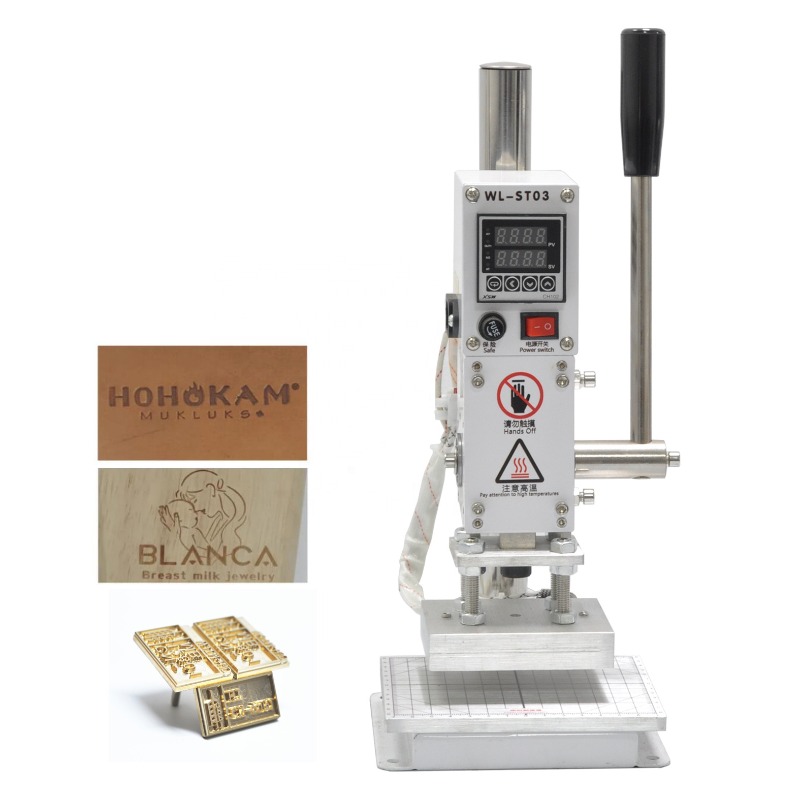 Texture Embossing Hot Press, L - огляд і ціна Leatherwork Press
