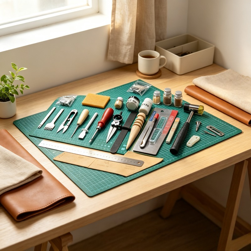DIY Leather Working Starter Se - огляд і ціна Beginner Leatherwork Kit