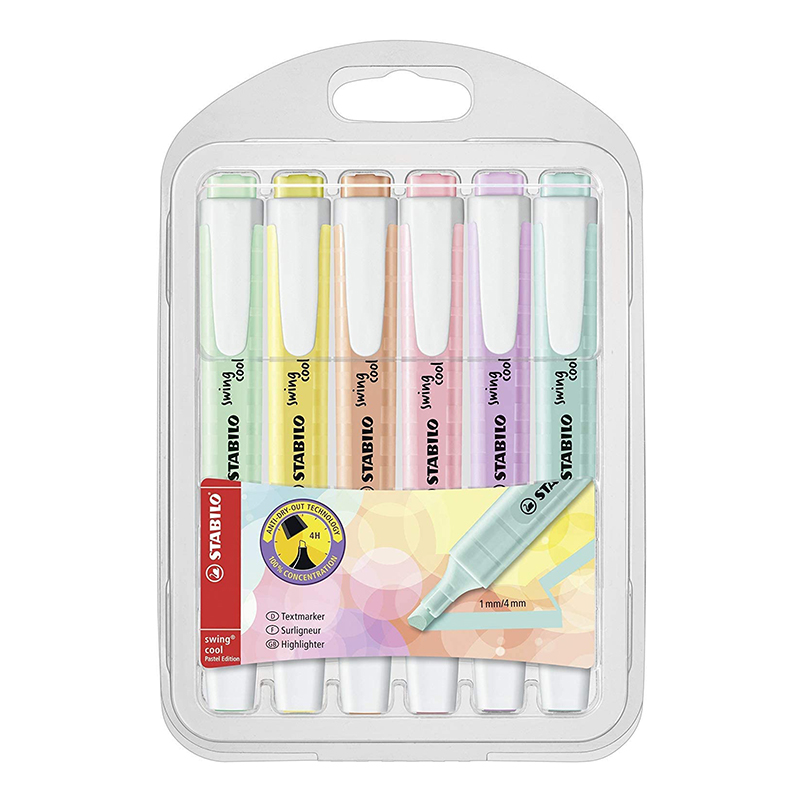 STABILO Swing Cool Pastel High - огляд і ціна Stabilo Marker Swing Cool
