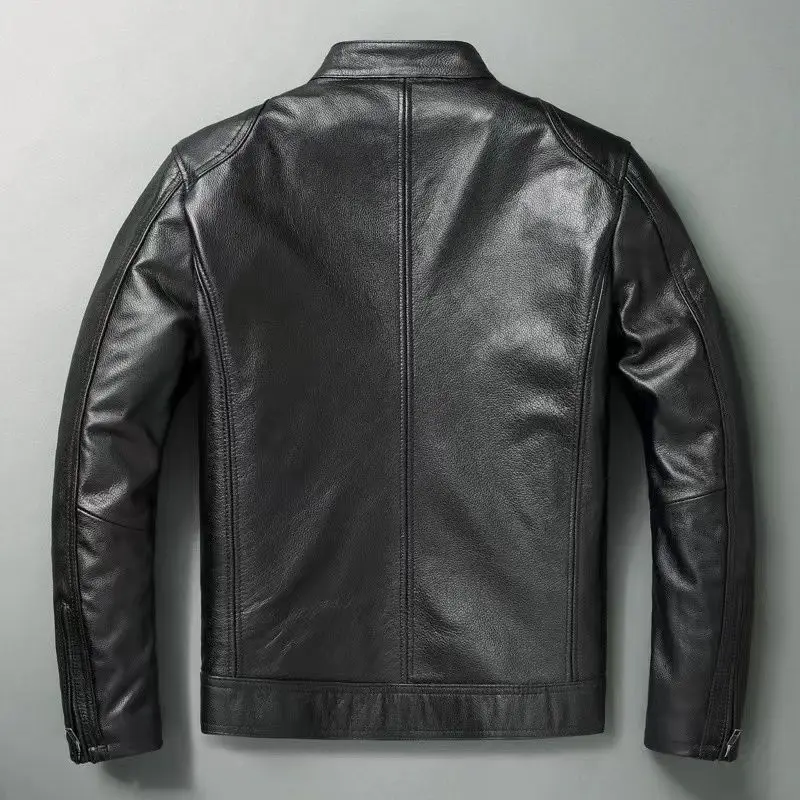Genuine Leather Jacket Men 100 - огляд і ціна Leather Work Jacket