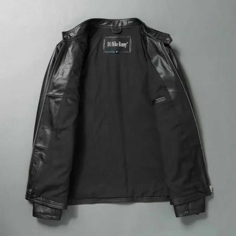 Genuine Leather Jacket Men 100 - огляд і ціна Leather Work Jacket