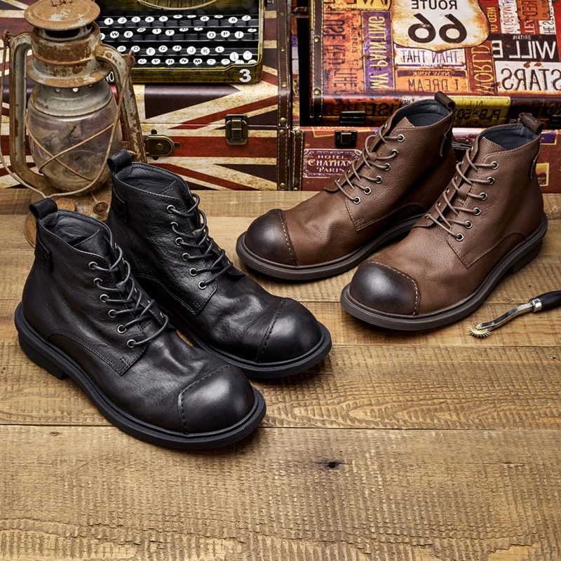 Vintage Business Mens Boots Lu - огляд і ціна Vintage Leatherwork