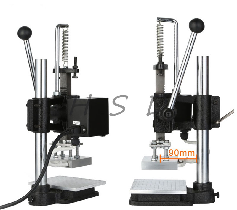 Manual Heat Press Stamping Mac - огляд і ціна Leatherwork Press